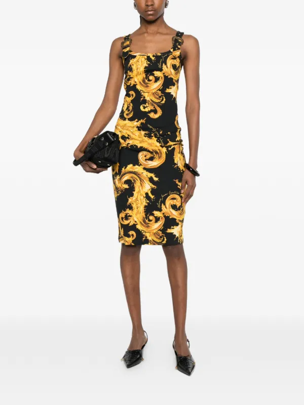black lace midi dress long sleeve Seamed Lushy Shapewear - in tummy control shapewear Debbie’s 50th Birthday Celebration Color:Beige&Black GothicSTYLE