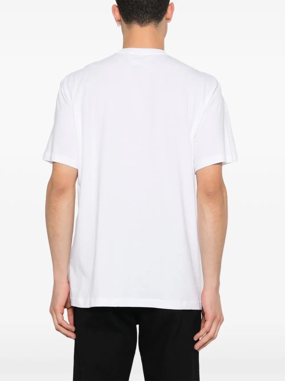 Versace Jeans Couture T-shirt met logo Wit