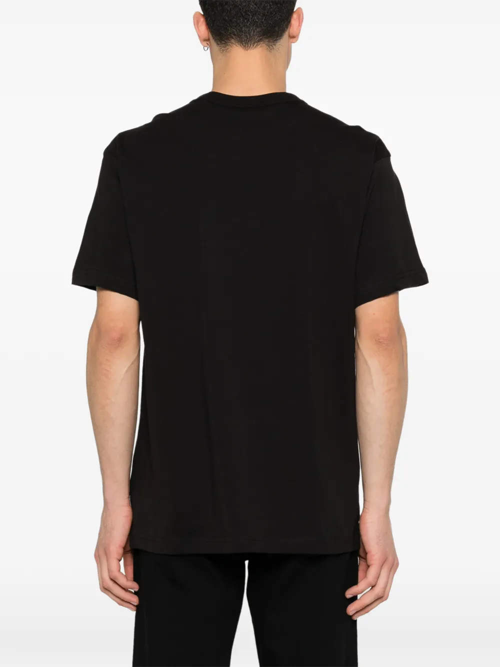 Versace Jeans Couture T-shirt met logo Zwart