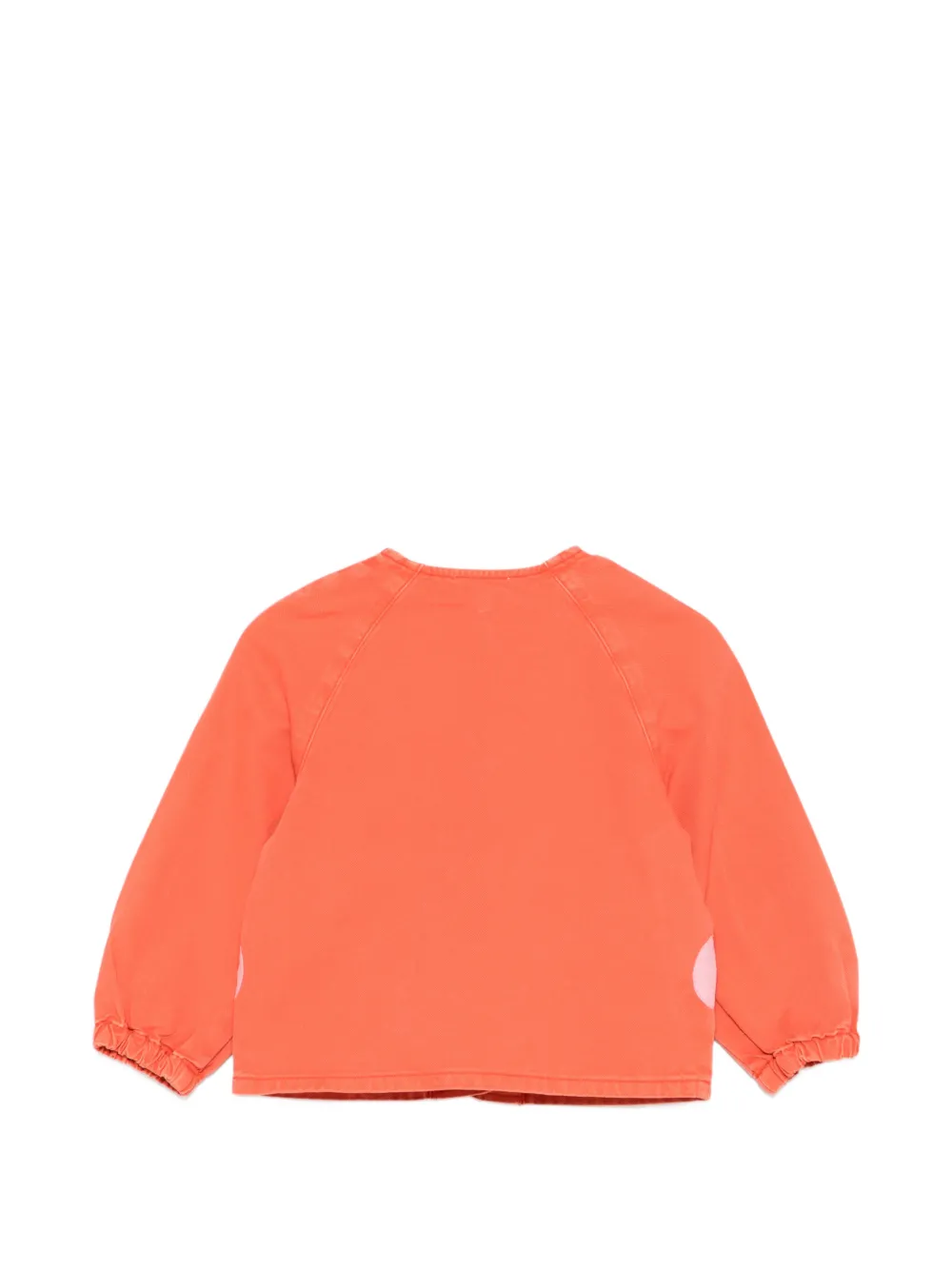  Stella Mccartney Kids Floral-appliqué Jacket - Orange 