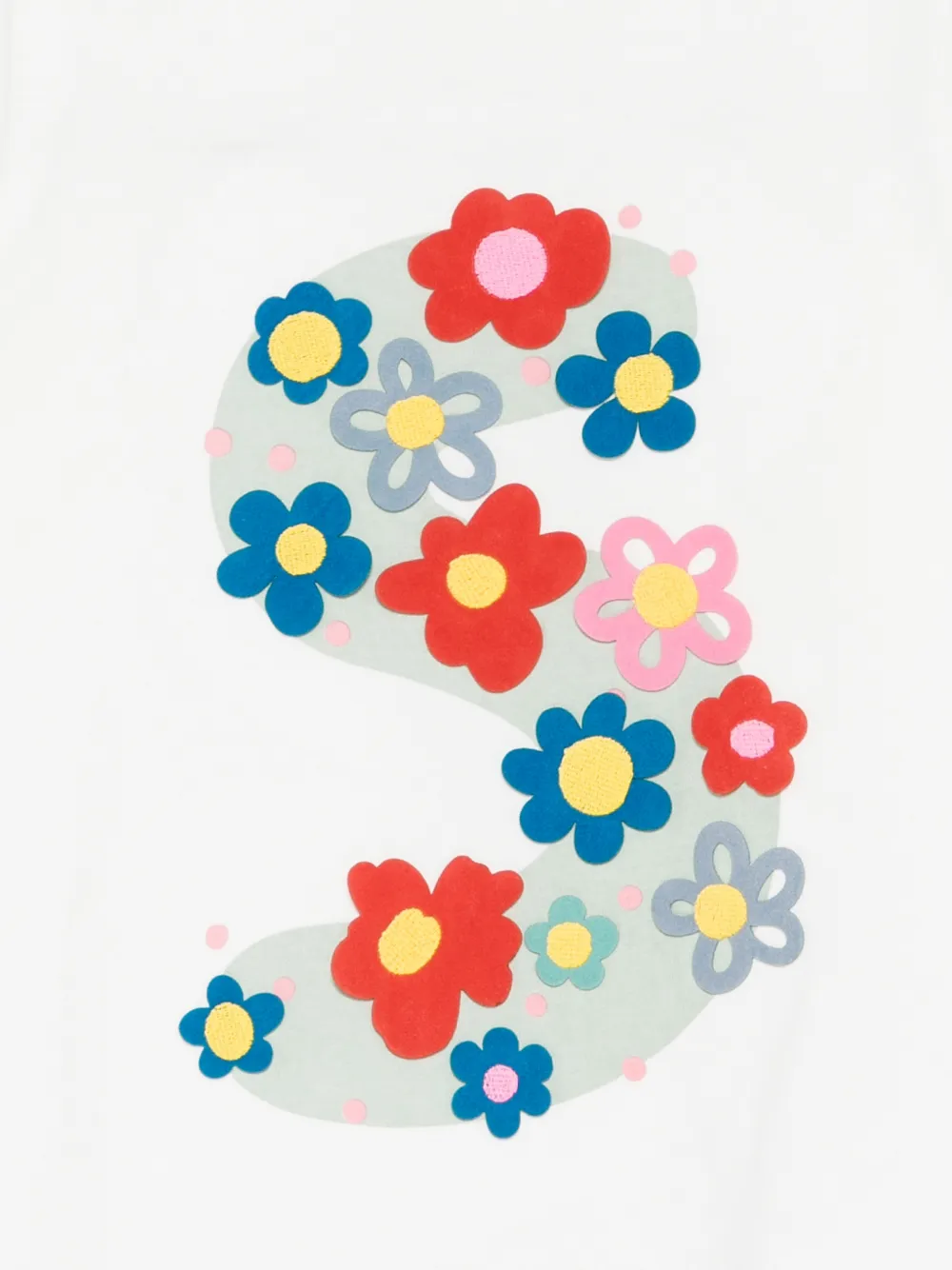  Stella Mccartney Kids Floral S-graphic T-shirt - White 