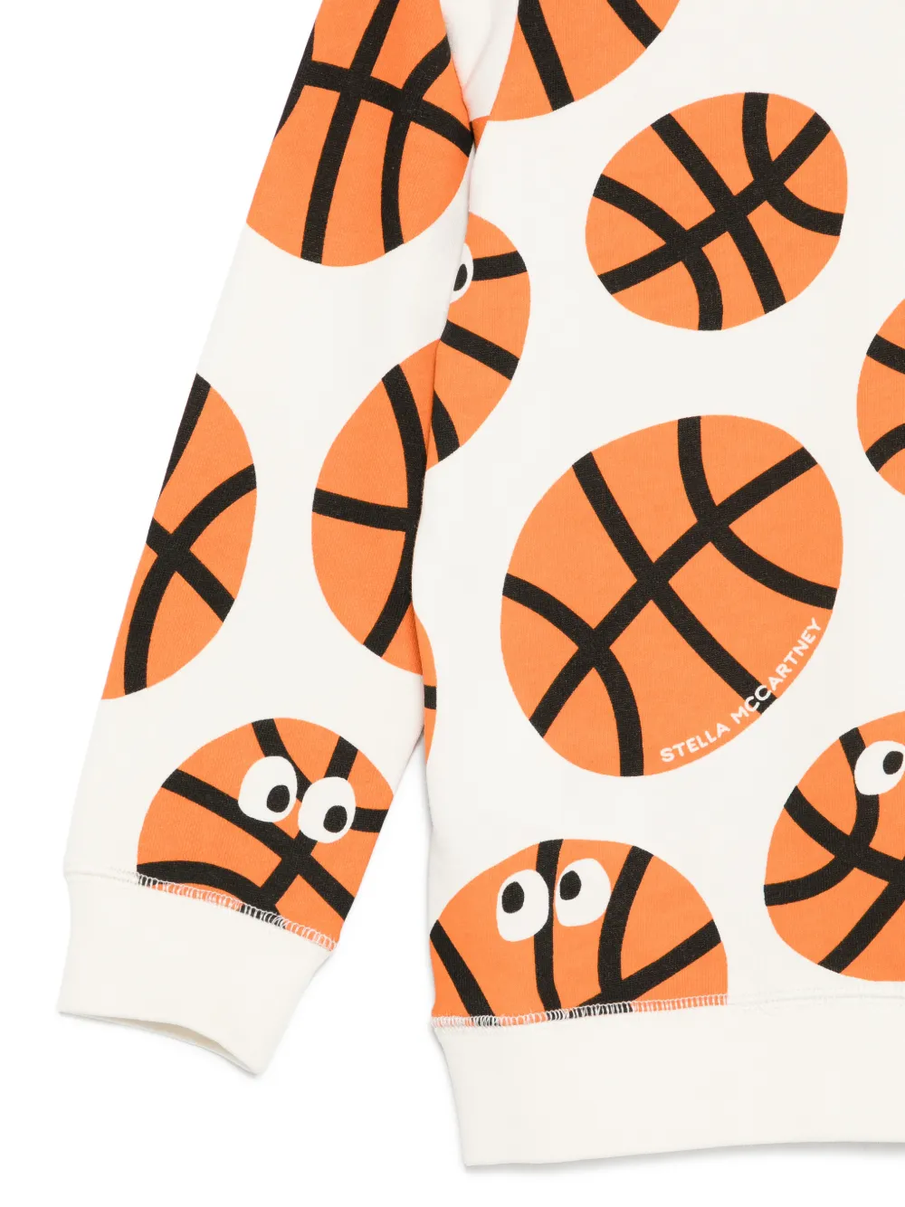 Basketball-Print Sweatshirt