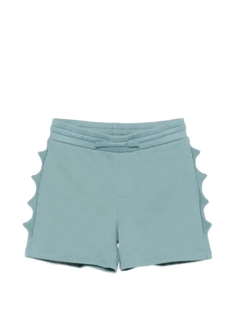Stella McCartney Kids shorts con ribete festoneado