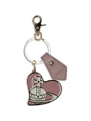 Vivienne Westwood Orb heart-shaped Keyring | Pink | FARFETCH