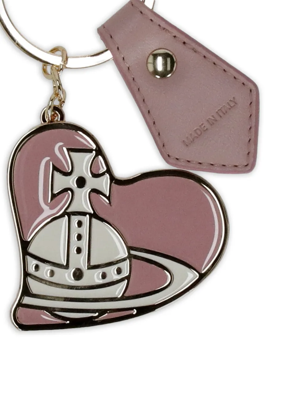 Orb heart-pendant keyring