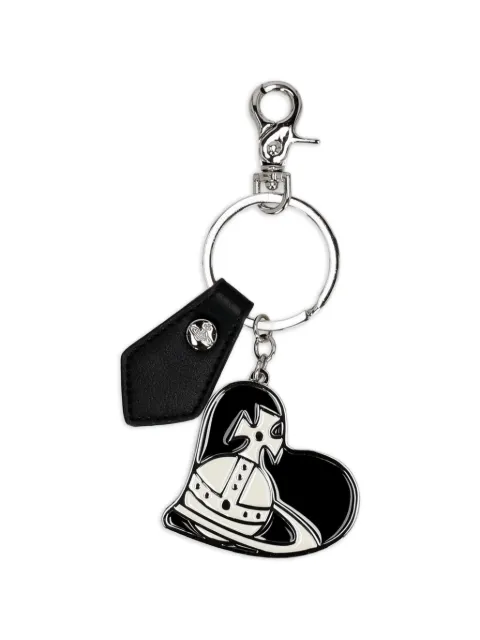 Vivienne Westwood Orb heart-charm keyring