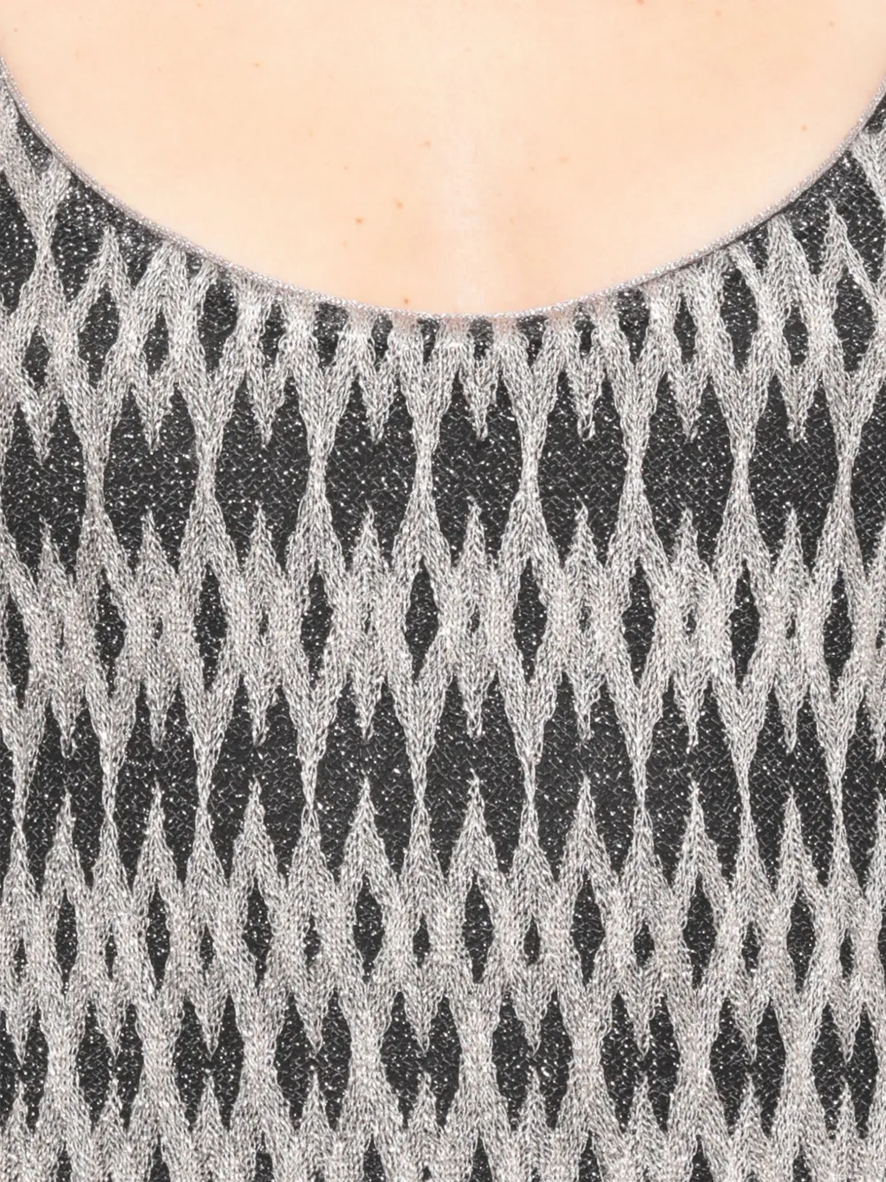 Geometric-Pattern Dress