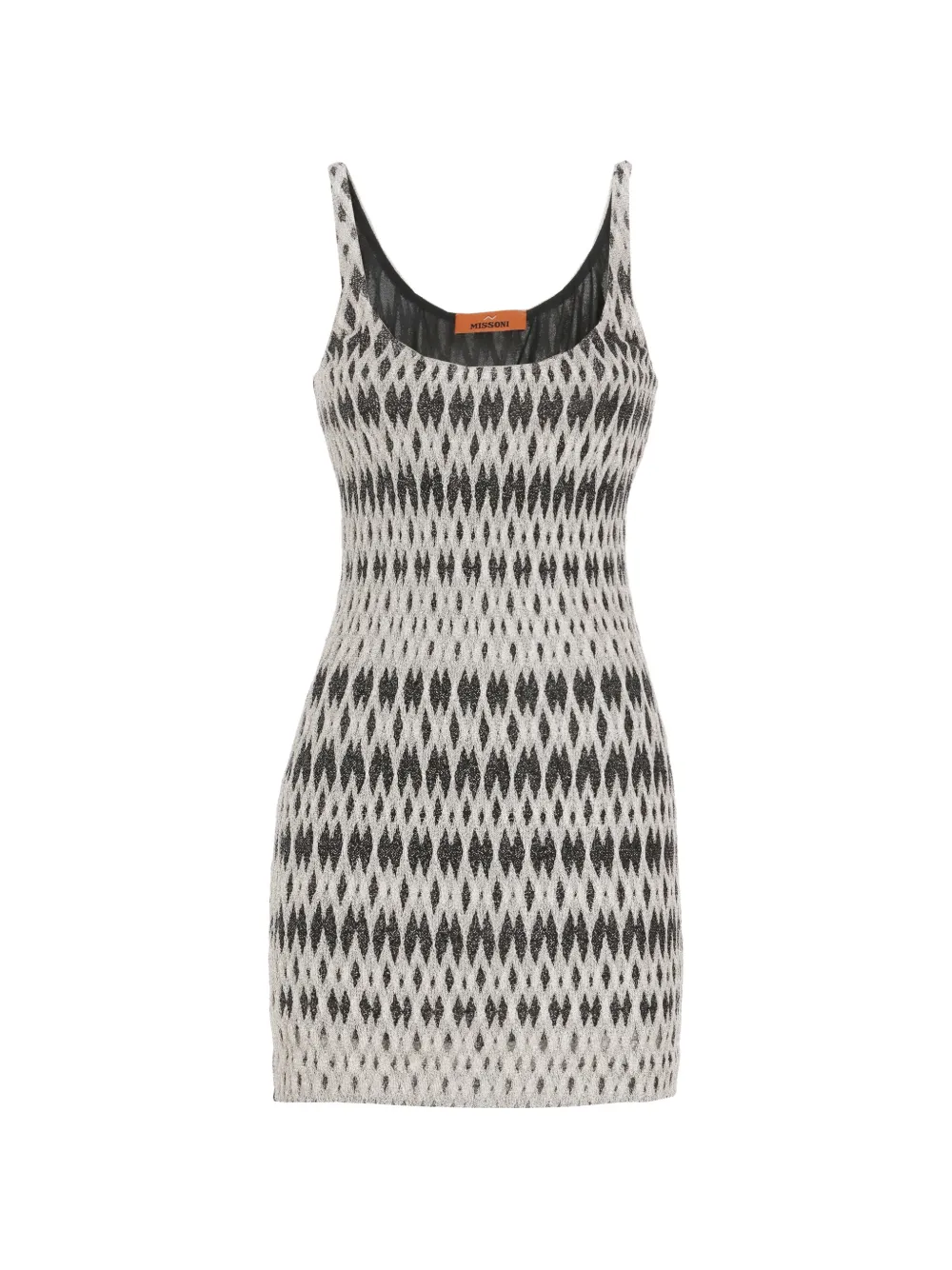 Missoni geometric-pattern dress - Grey