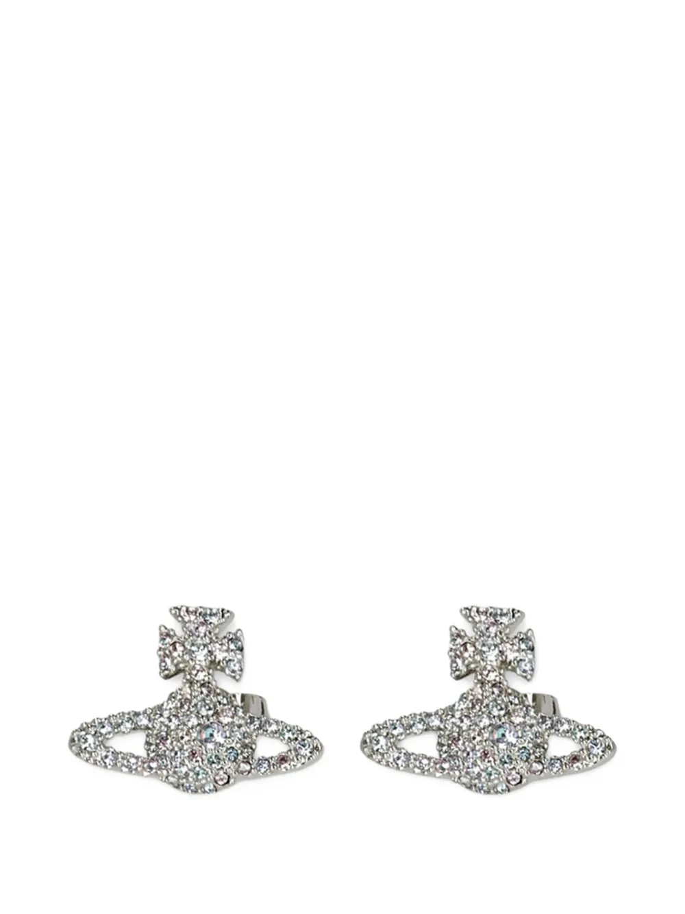 Vivienne Westwood orb embellished earrings - Argento