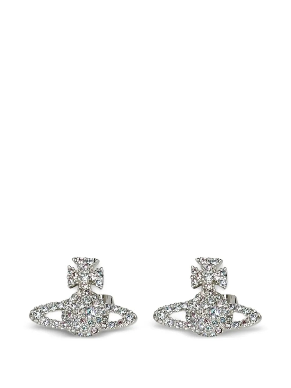 Vivienne Westwood orb embellished earrings - Argento