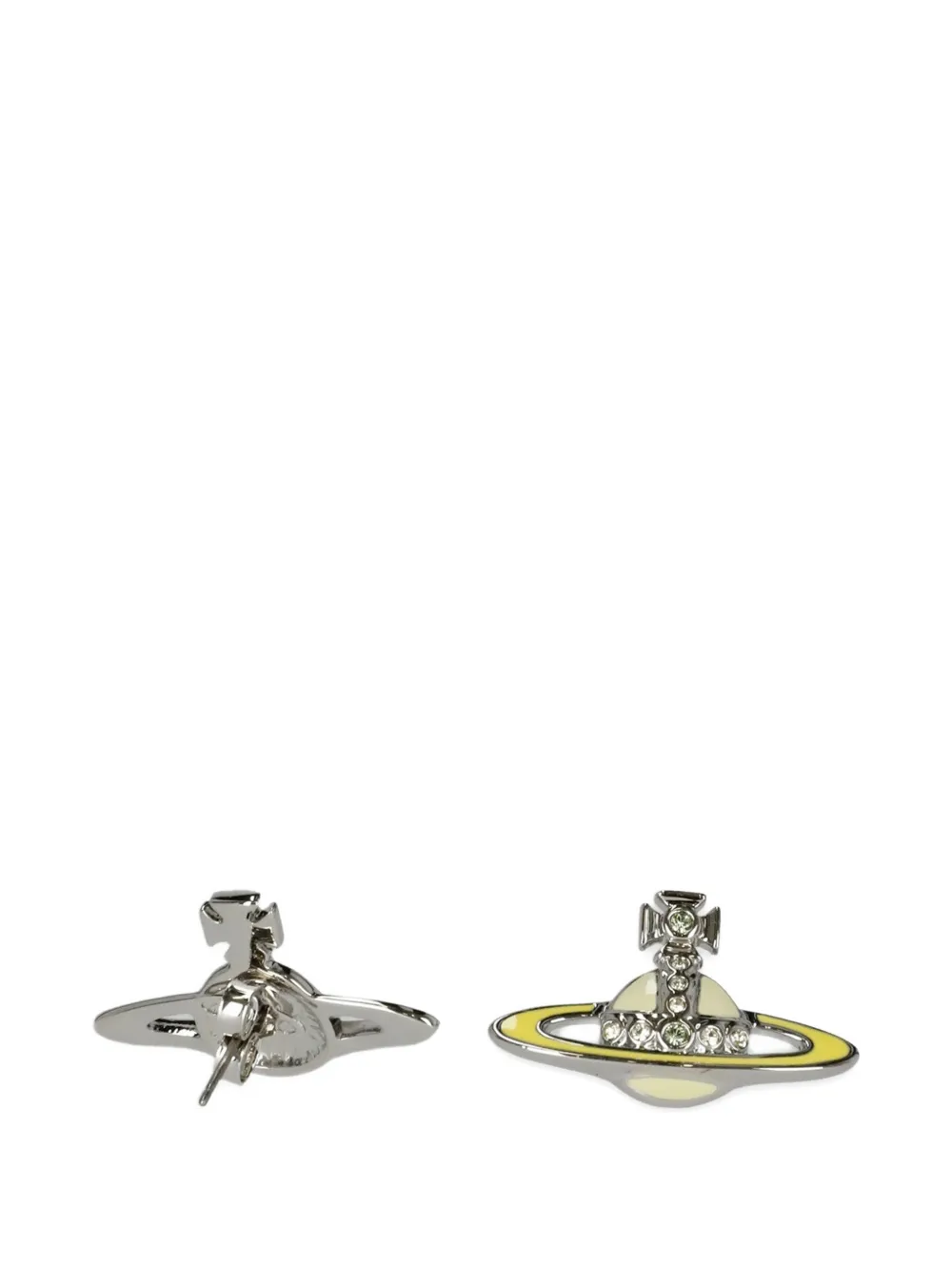 Vivienne Westwood orb embellished earrings - Argento