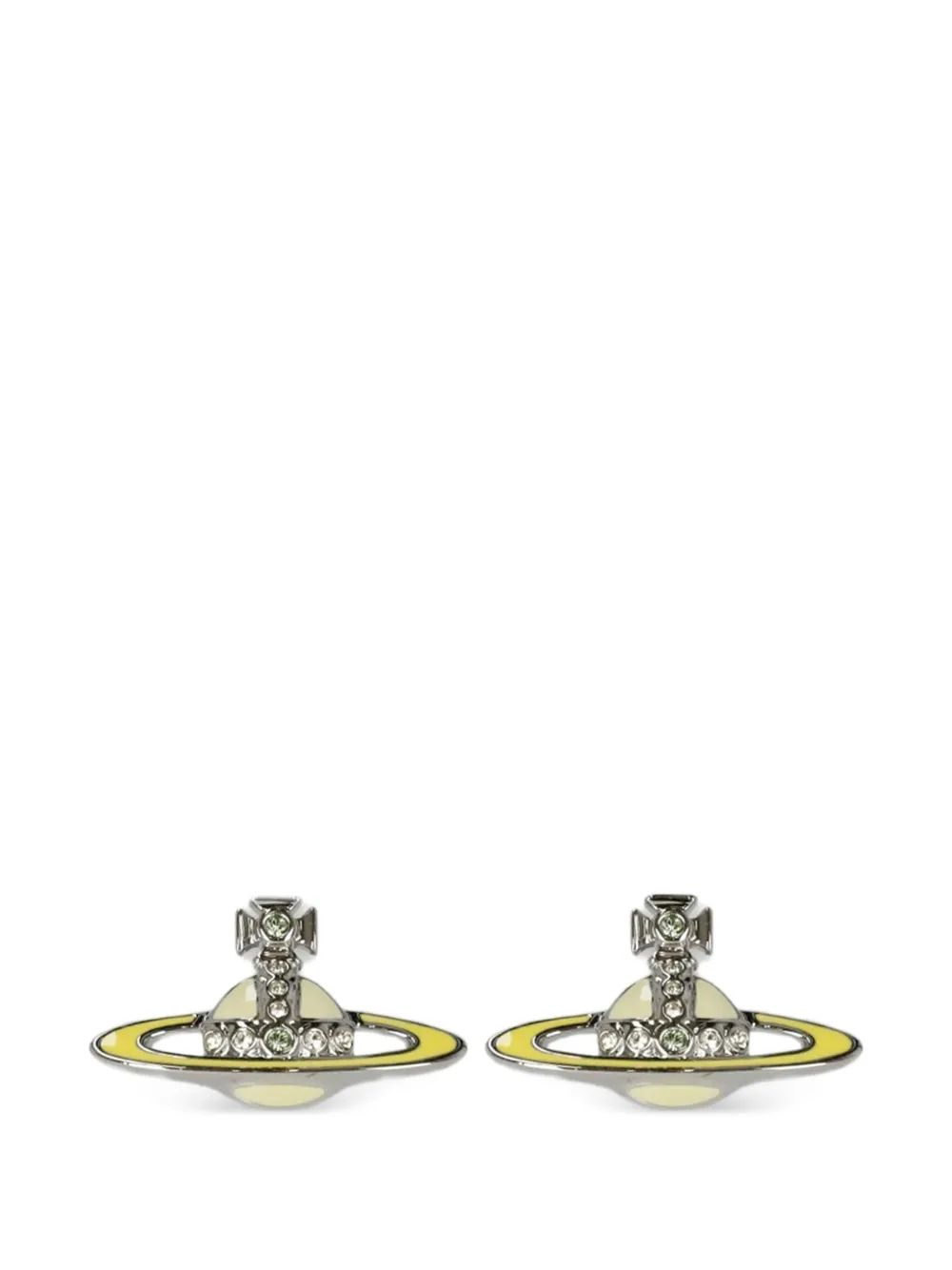 Vivienne Westwood orb embellished earrings - Argento