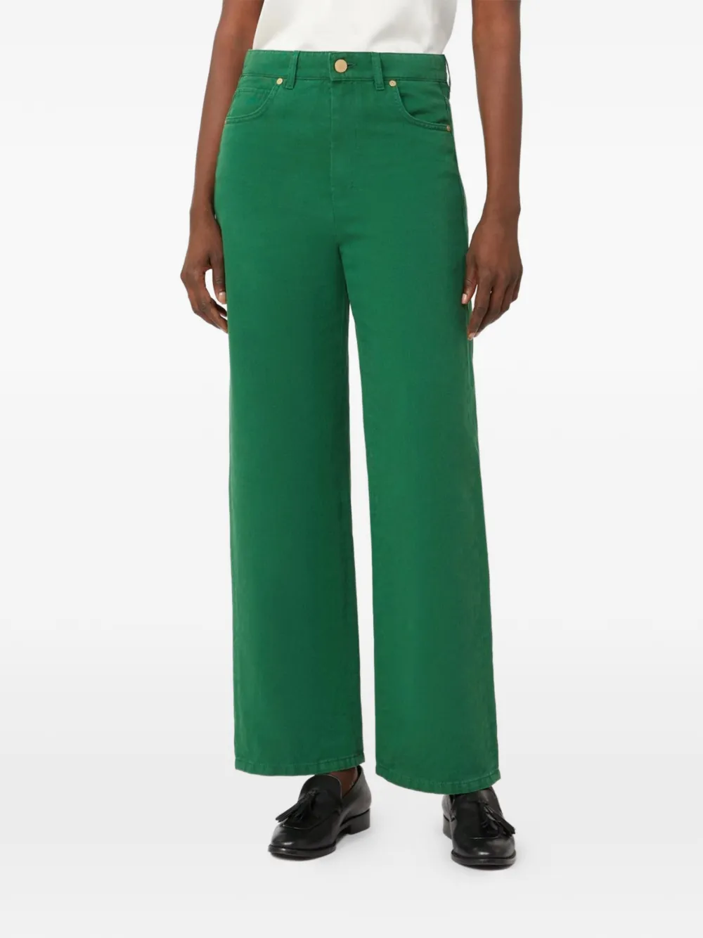  's Max Mara Pantalones Smmonorata Con Bolsillo - Verde 
