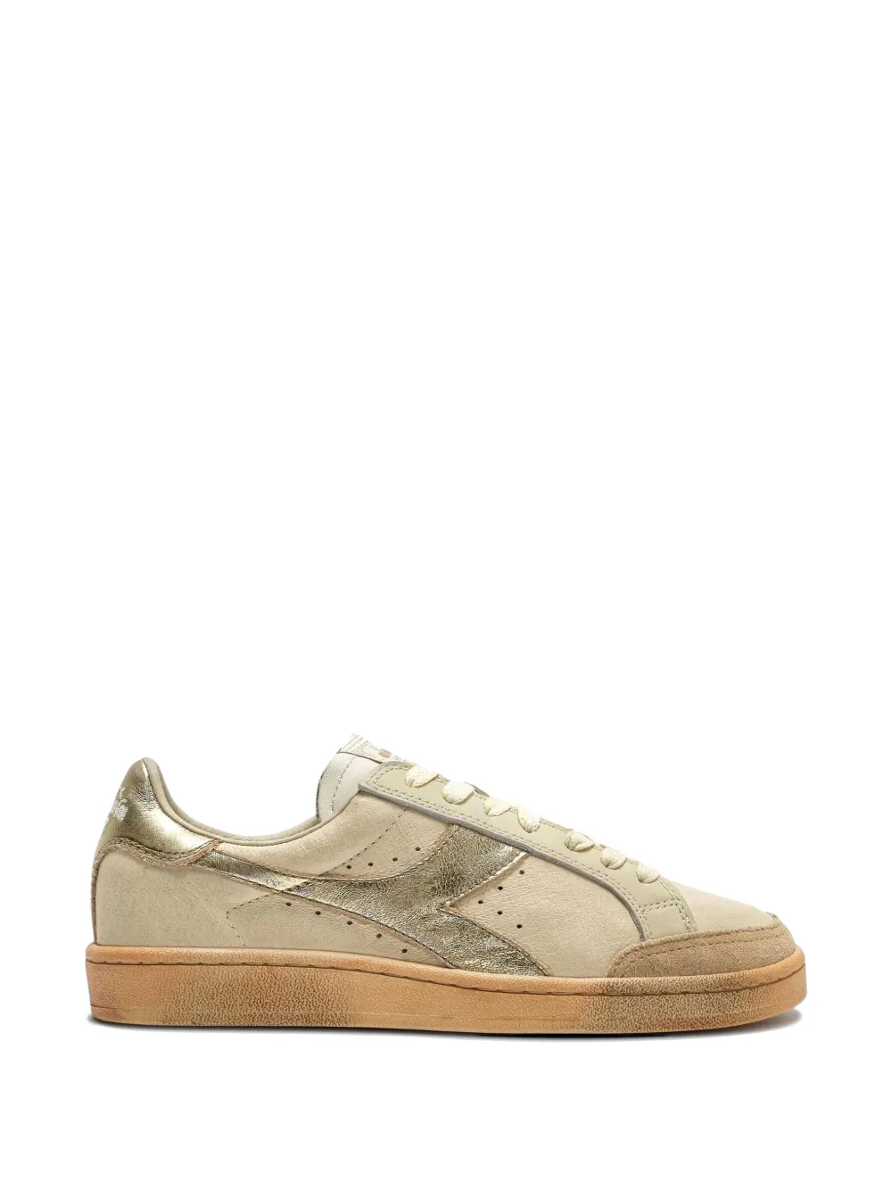 Diadora Prestige Aged Italia lace-up sneakers Beige