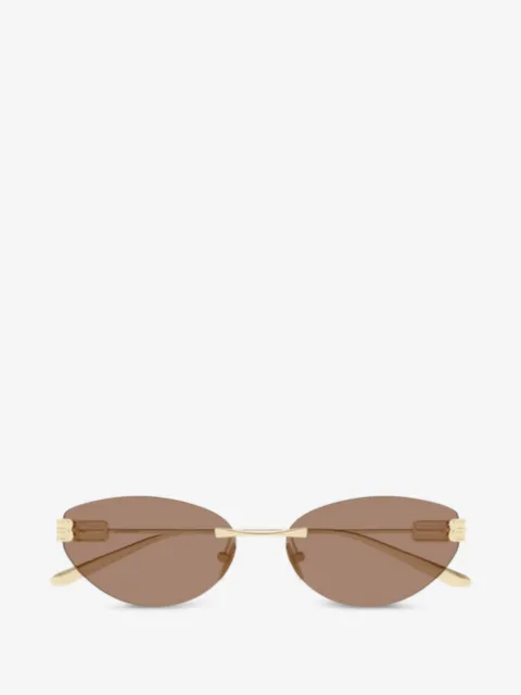 Balenciaga Eyewear logo-detail cat-eye sunglasses