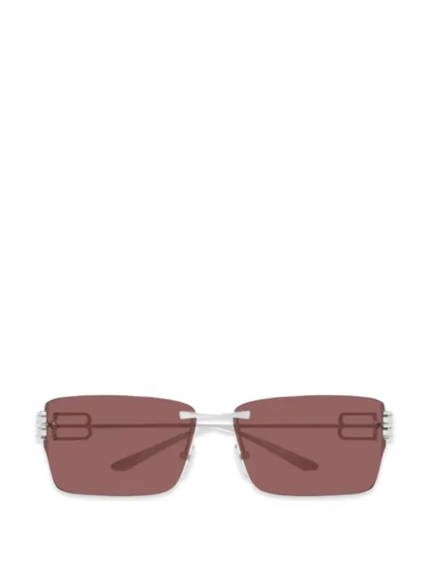 Balenciaga Eyewear rimless logo-detail sunglasses
