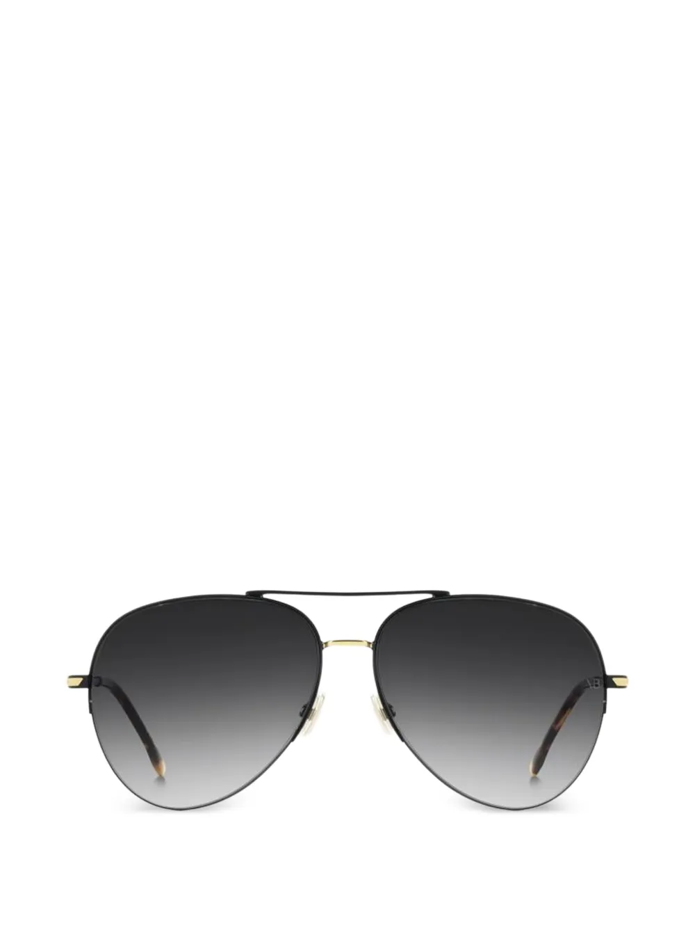 Victoria Beckham Eyewear pilot-frame sunglasses - Schwarz
