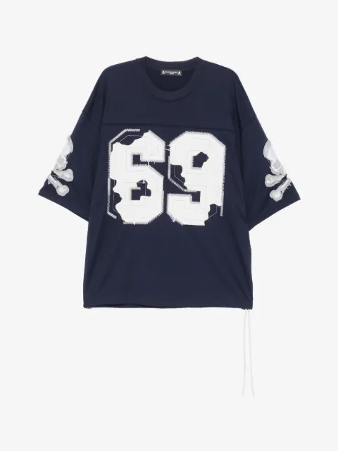 Mastermind Japan number skull graphic T-shirt
