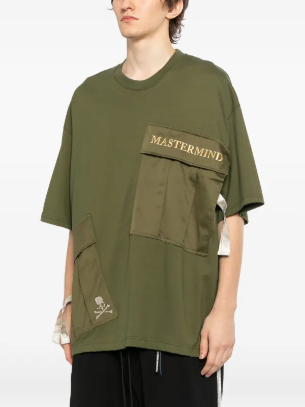 Mastermind World logo-embroidered T-shirt | Green | FARFETCH