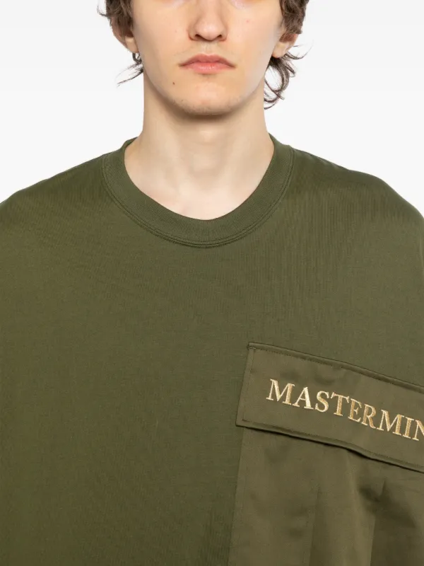 Mastermind World logo-embroidered T-shirt | Green | FARFETCH