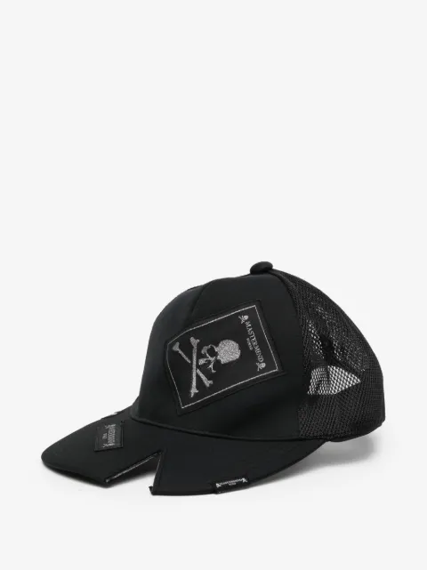 Mastermind World logo-patch mesh cap