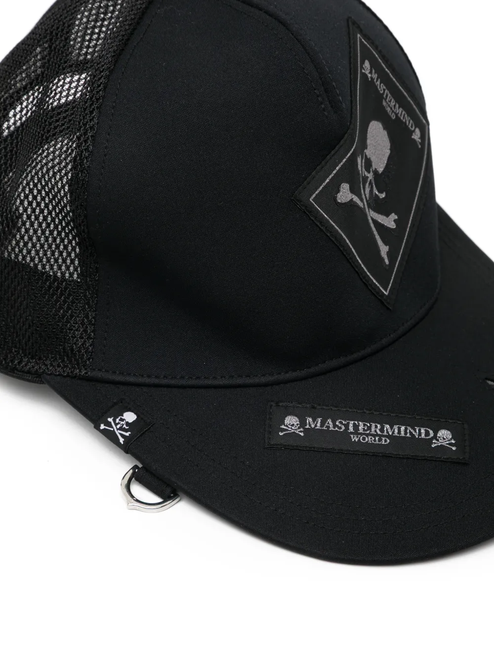 Mastermind World Logo-patch Mesh Cap - Black 