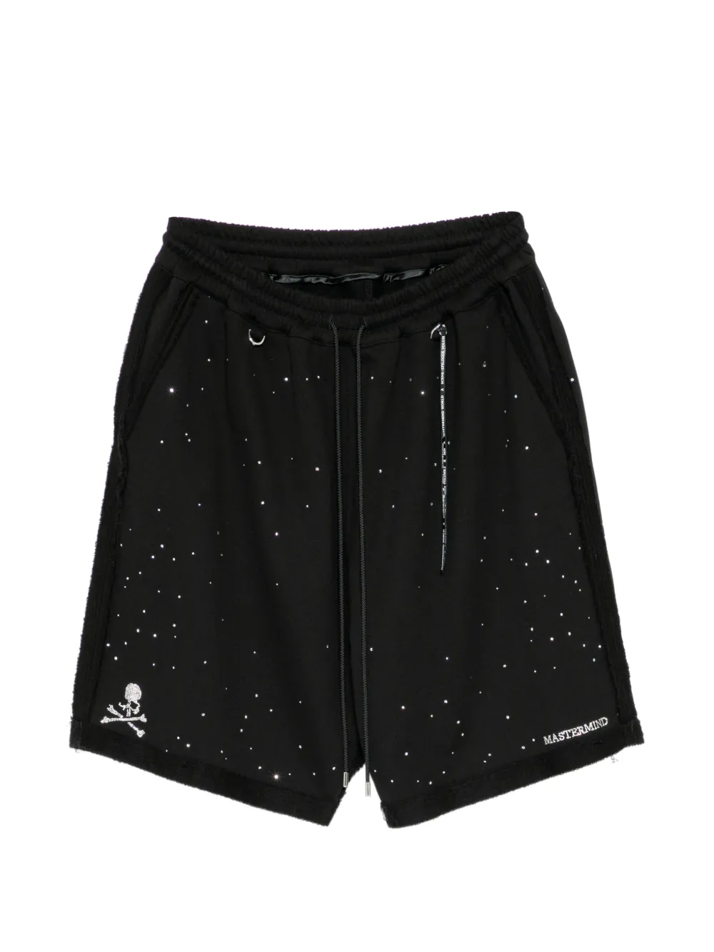Mastermind World crystal-embellished shorts - Nero