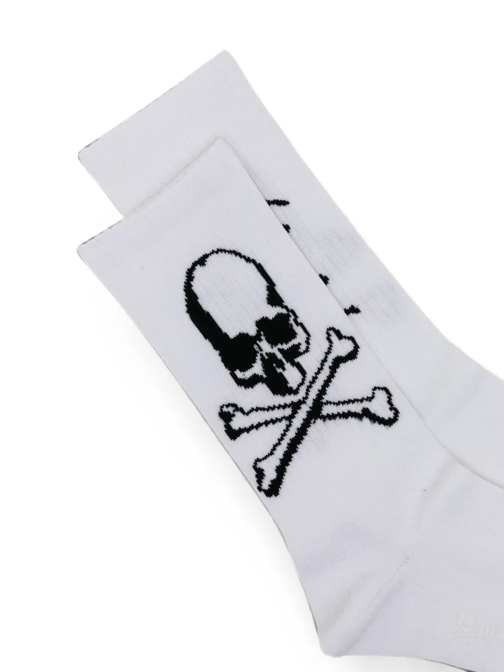 Mastermind Japan Sokken met logoprint Wit