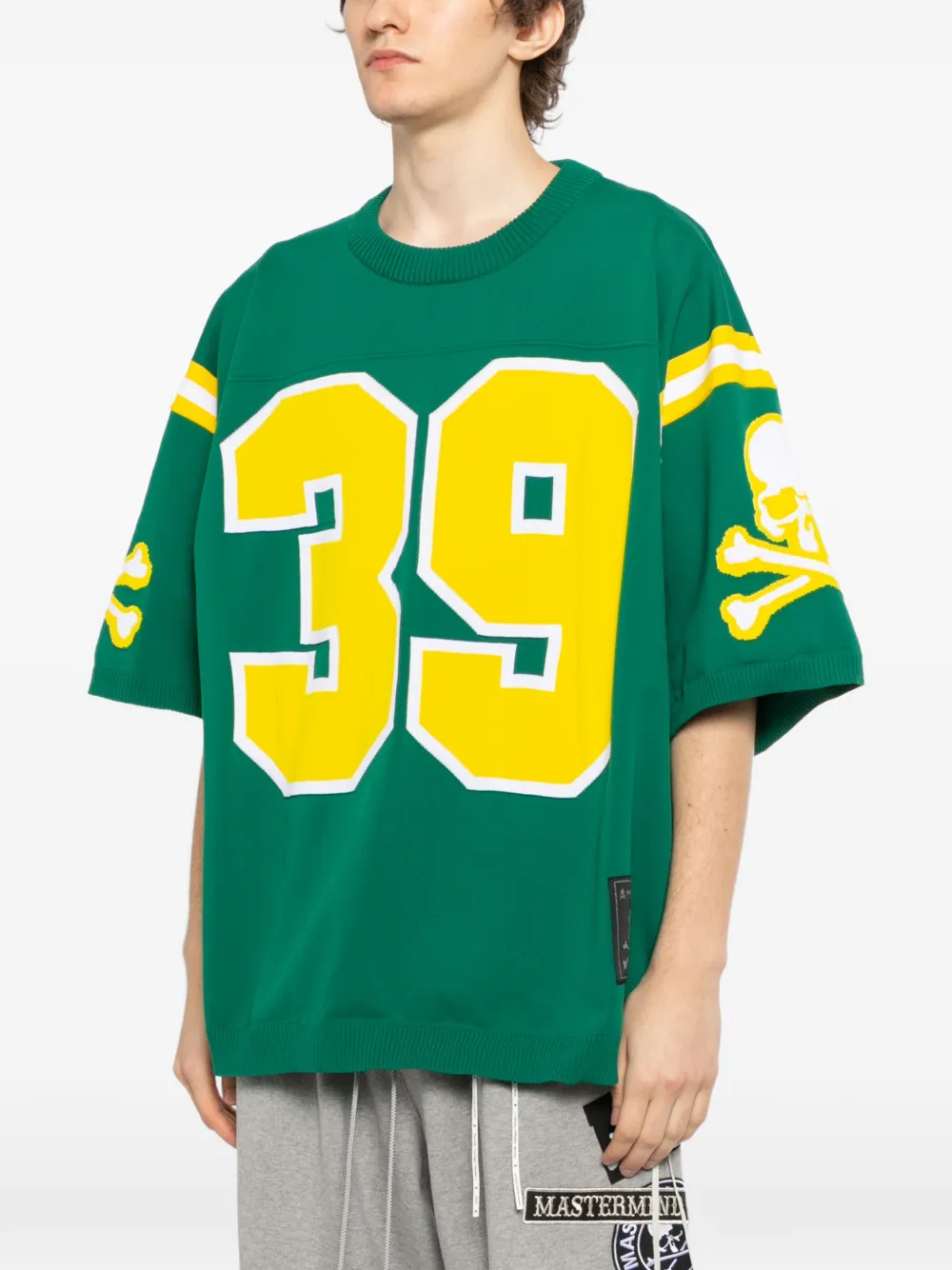 Mastermind Japan Football T-shirt Groen