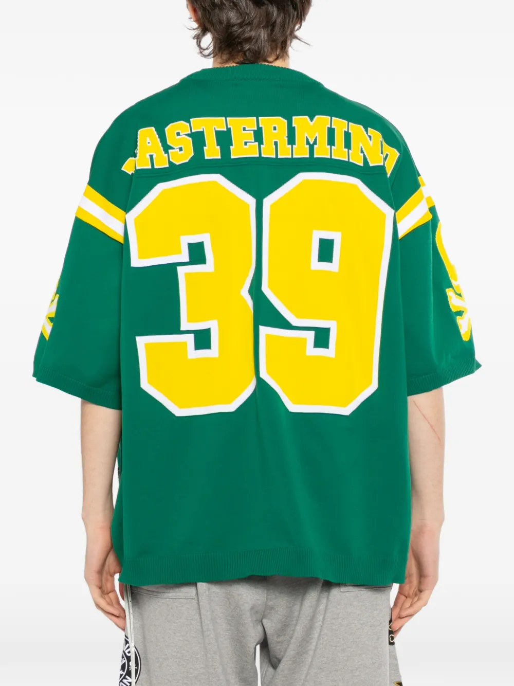 Mastermind Japan Football T-shirt Groen