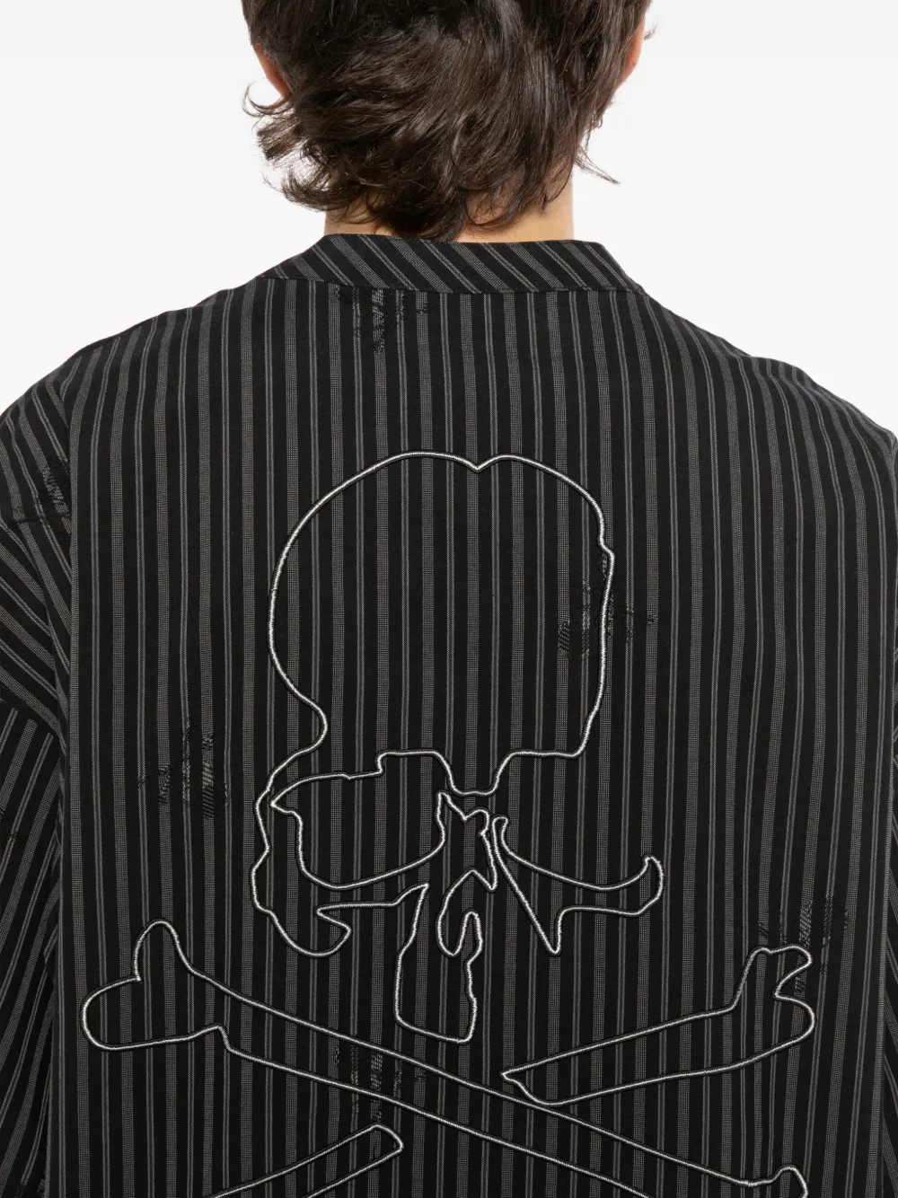 Mastermind World Gestreept T-shirt Zwart