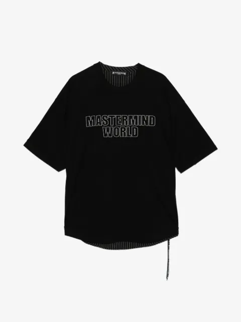 Mastermind World playera con motivo de rayas