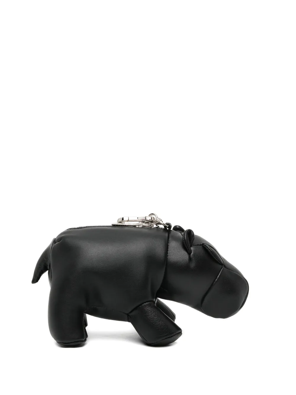 Miharayasuhiro Hippo Pendant Shoulder Bag In Black
