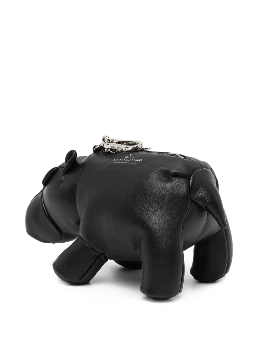 Maison MIHARA YASUHIRO Hippo schoudertas met hanger Zwart