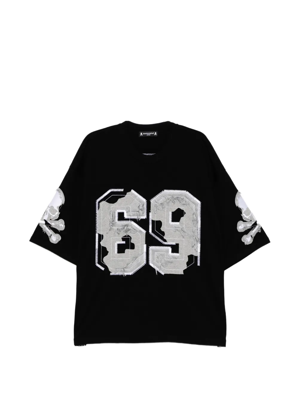Mastermind Japan number motif T-shirt - Nero