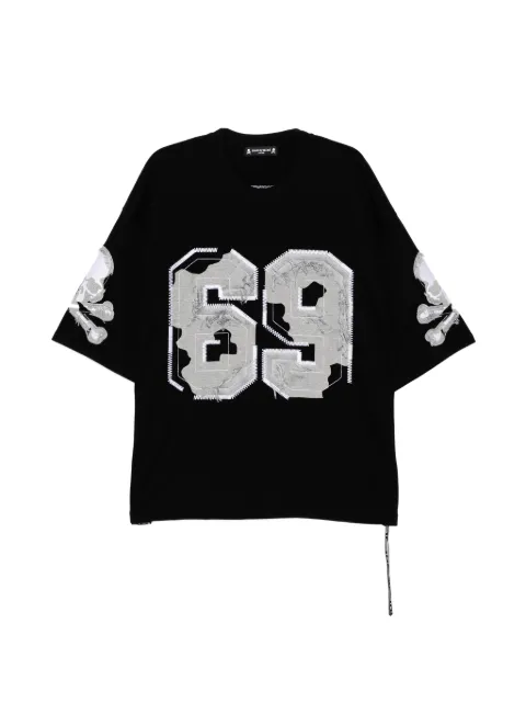 Mastermind Japan number motif T-shirt