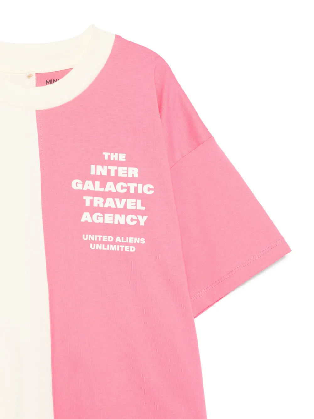  Mini Rodini Travel Agency T-shirt - Neutrals 