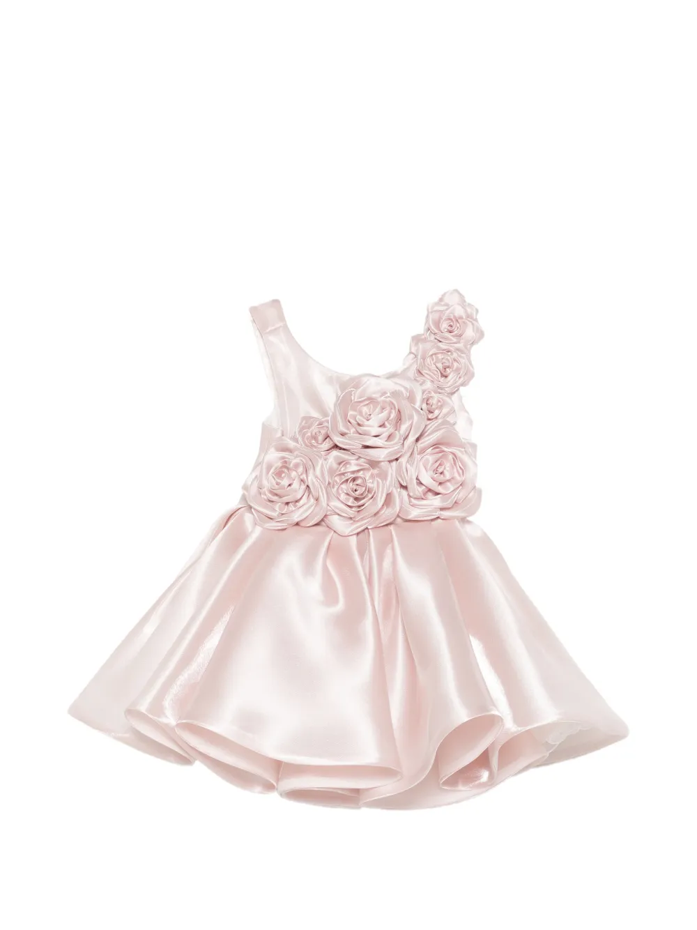 Colorichiari floral-appliqué dress - Rosa