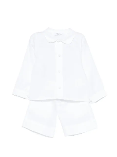 JESURUM BABY collared shirt and shorts set