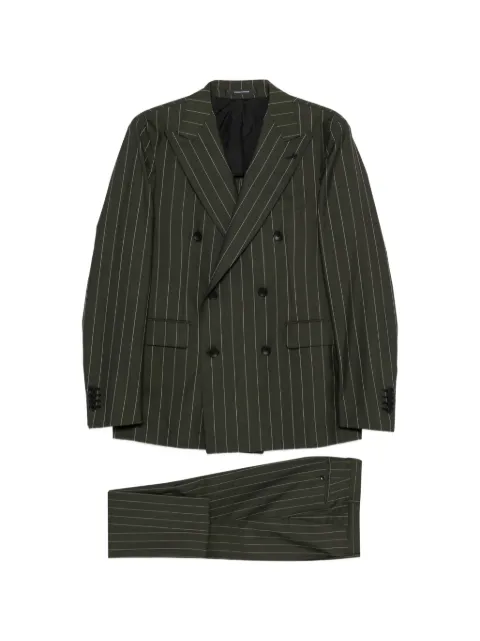 Tagliatore pinstripe-pattern single-breasted suit