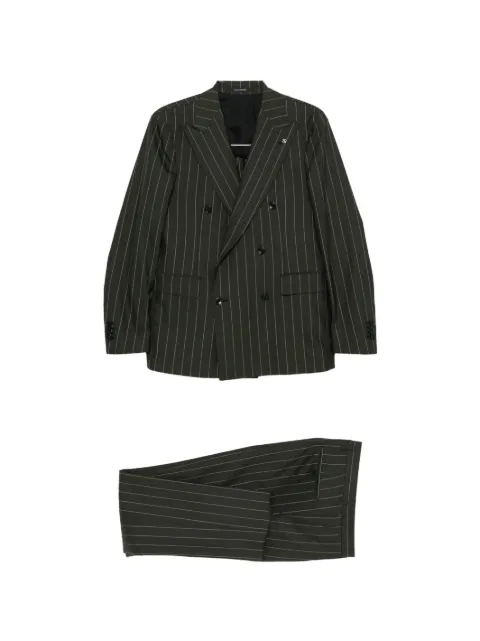 Tagliatore pinstripe double-breasted suit