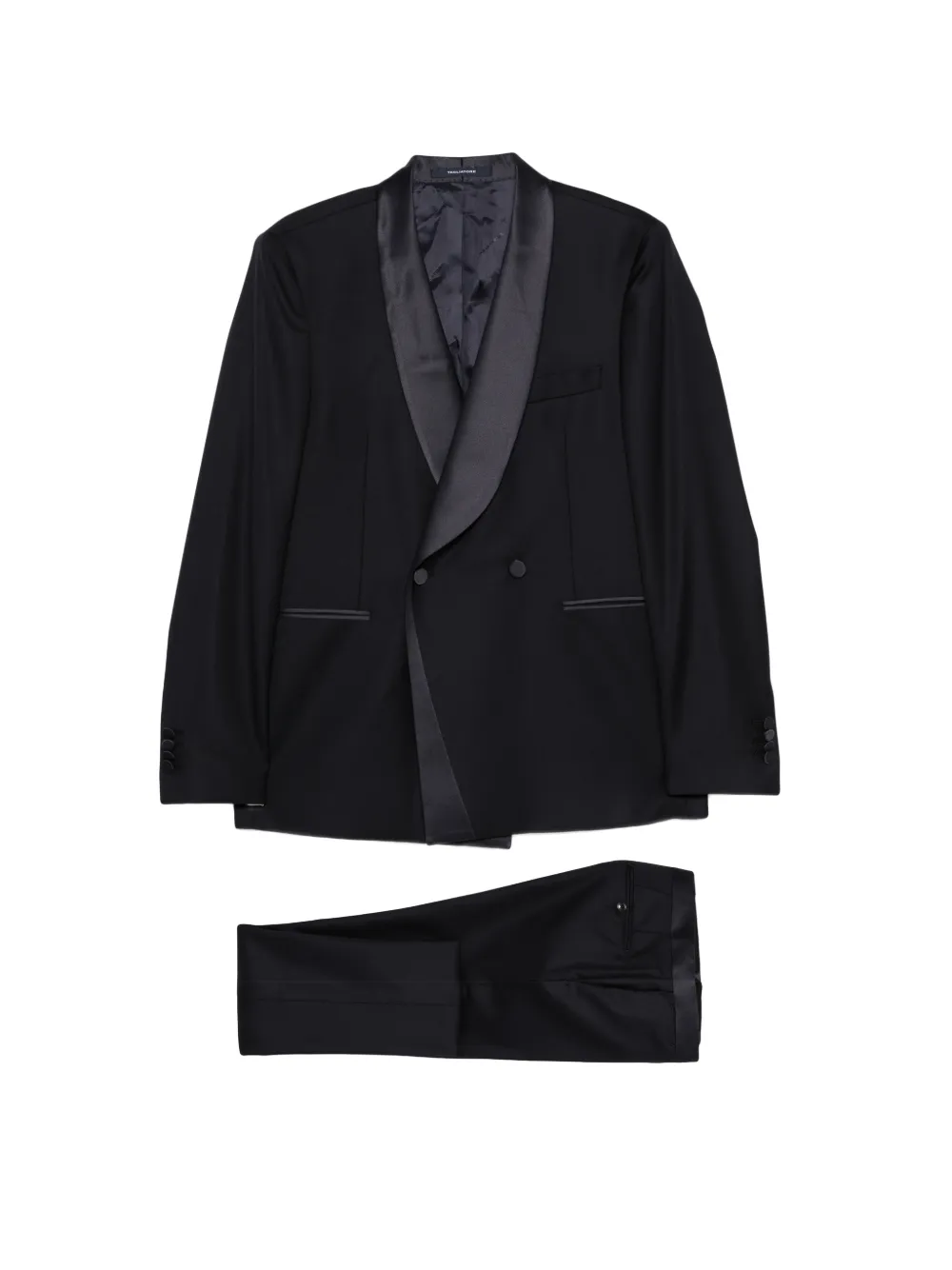 Tagliatore double-breasted suit - Nero
