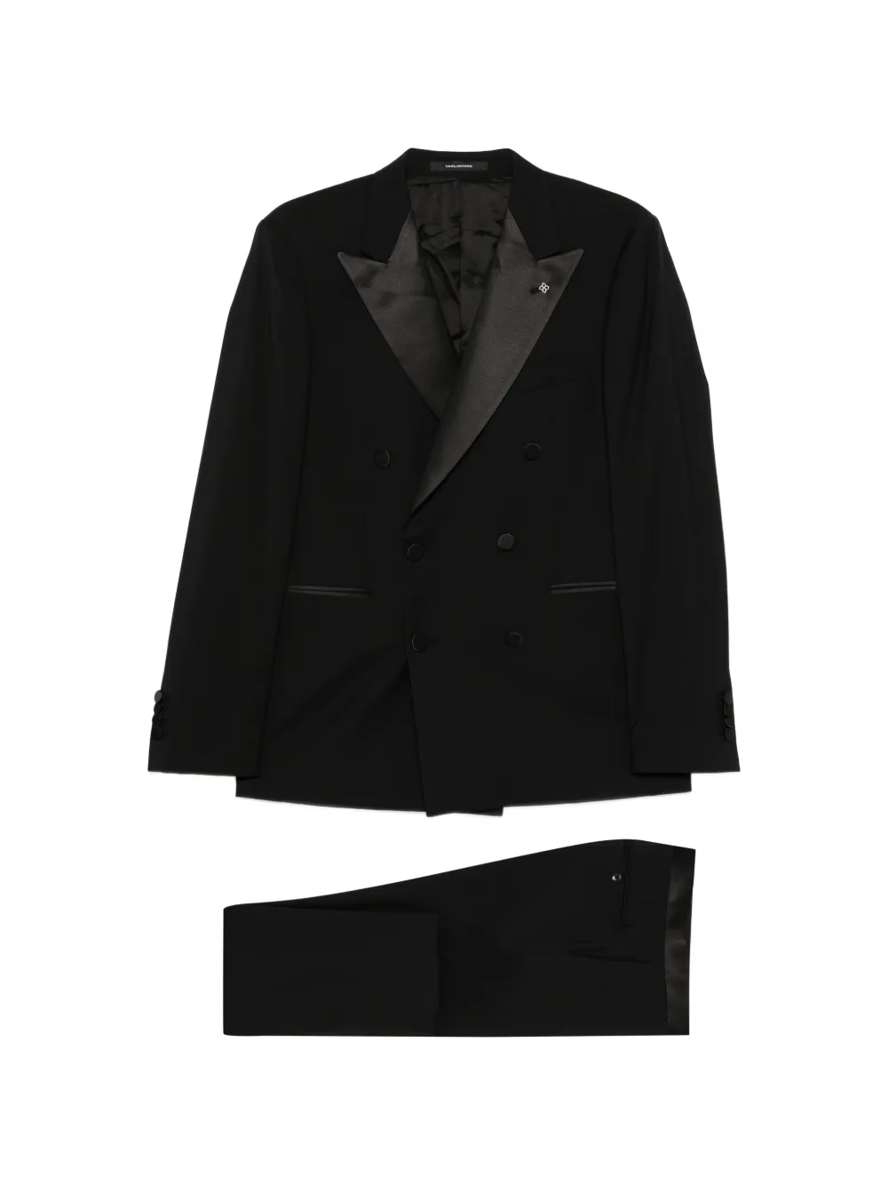 Tagliatore double-breasted suit - Nero