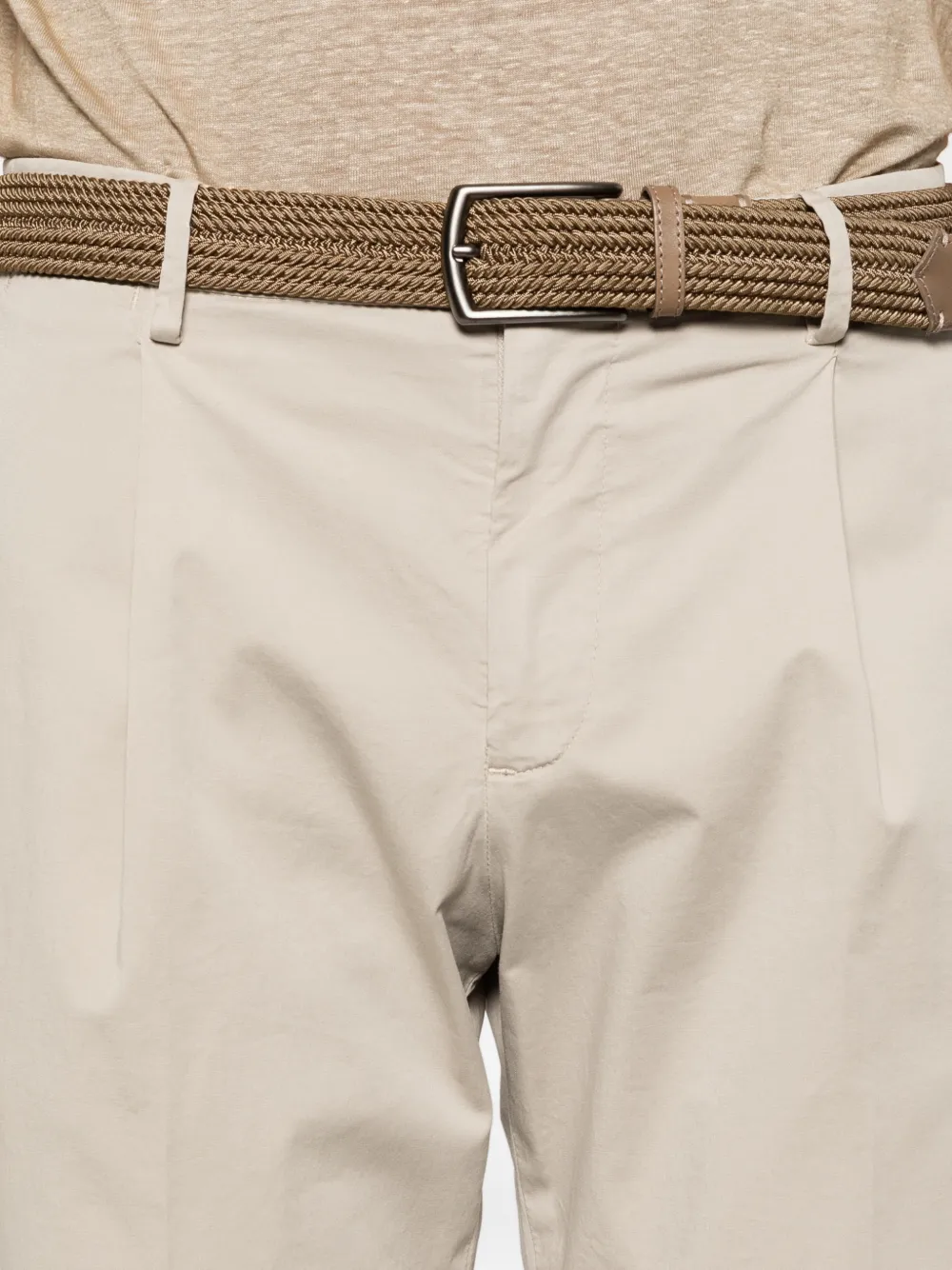 Briglia 1949 Broek met plooien Beige