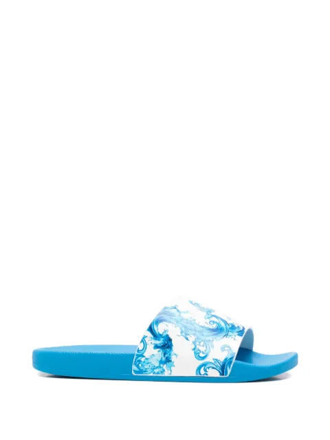 Versace Jeans Couture printed slides