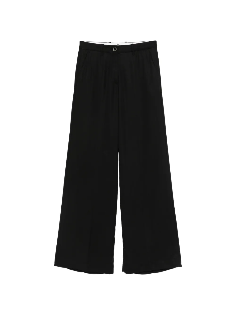 Nine In The Morning Pantaloni Nadia a gamba ampia - Nero