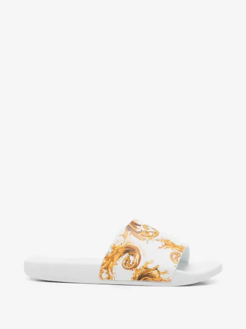 Versace Jeans Couture flip flops estampadas