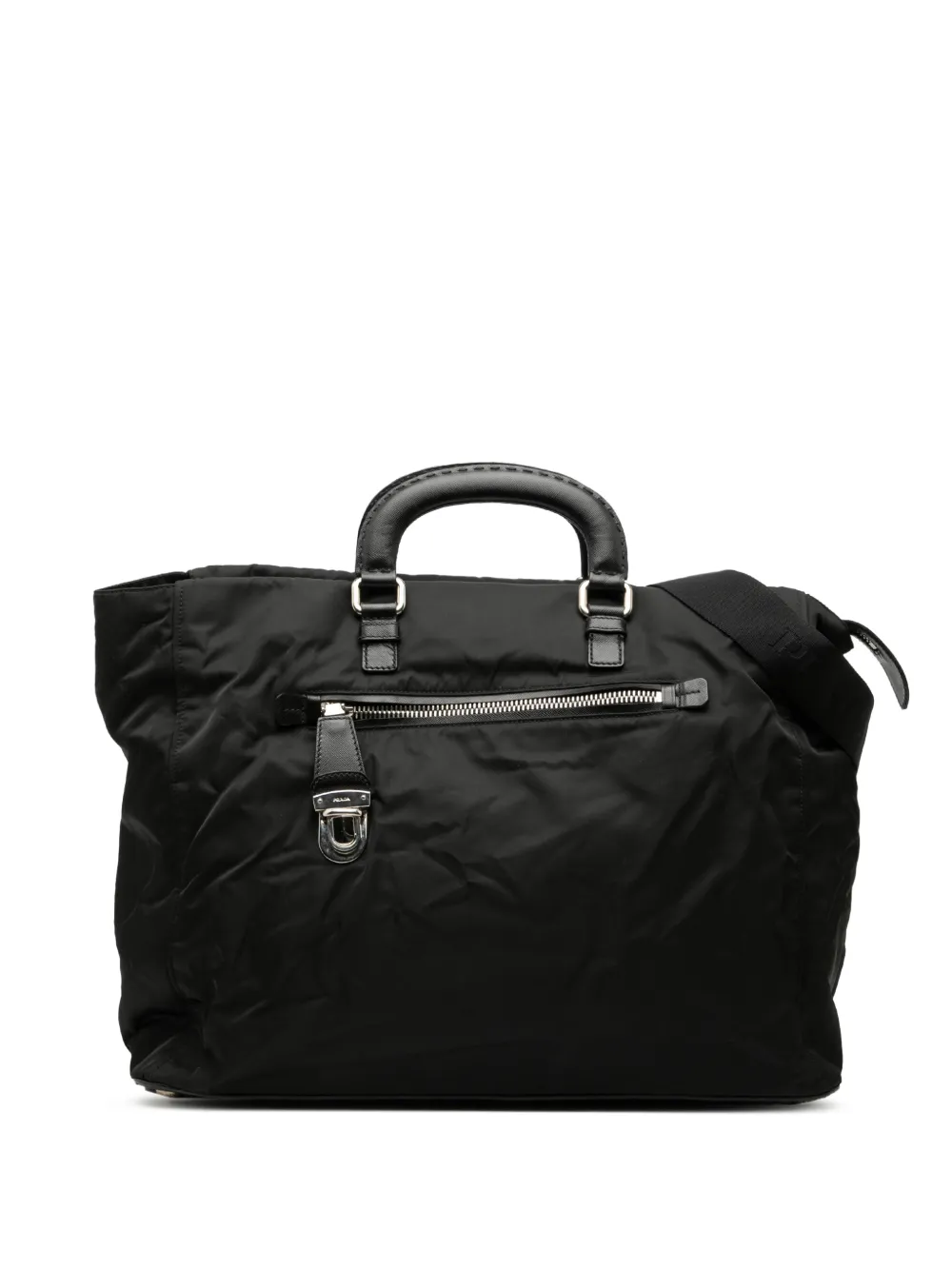 Prada Pre-Owned 2013-2025 Tessuto travel bag - Nero