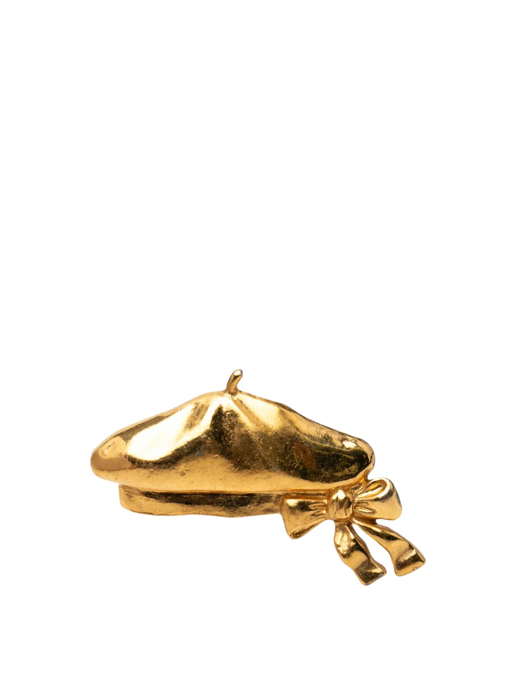 CHANEL Pre-Owned Spilla placcata oro 1970-1980