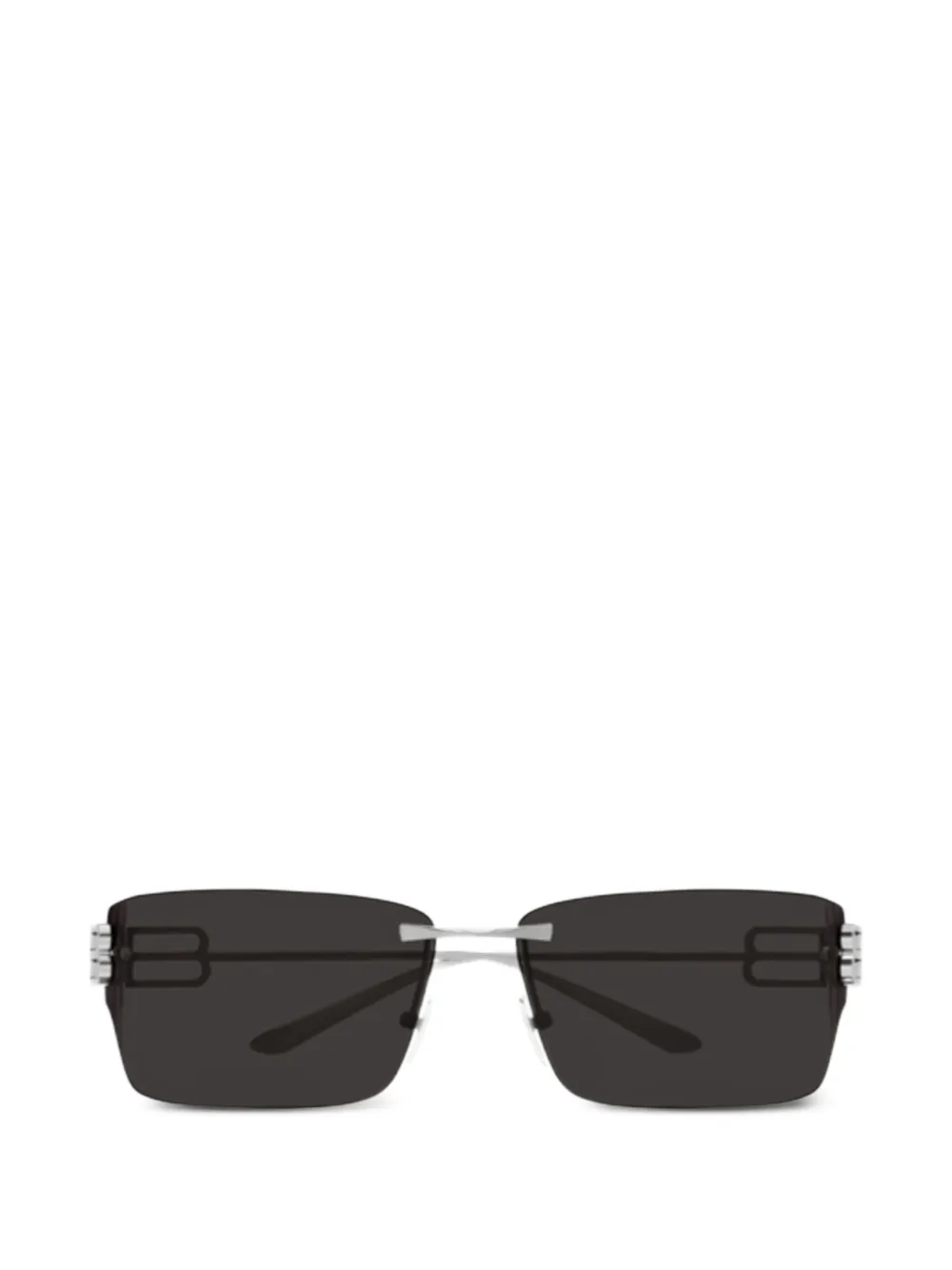 Balenciaga Eyewear logo-detail sunglasses - Argento